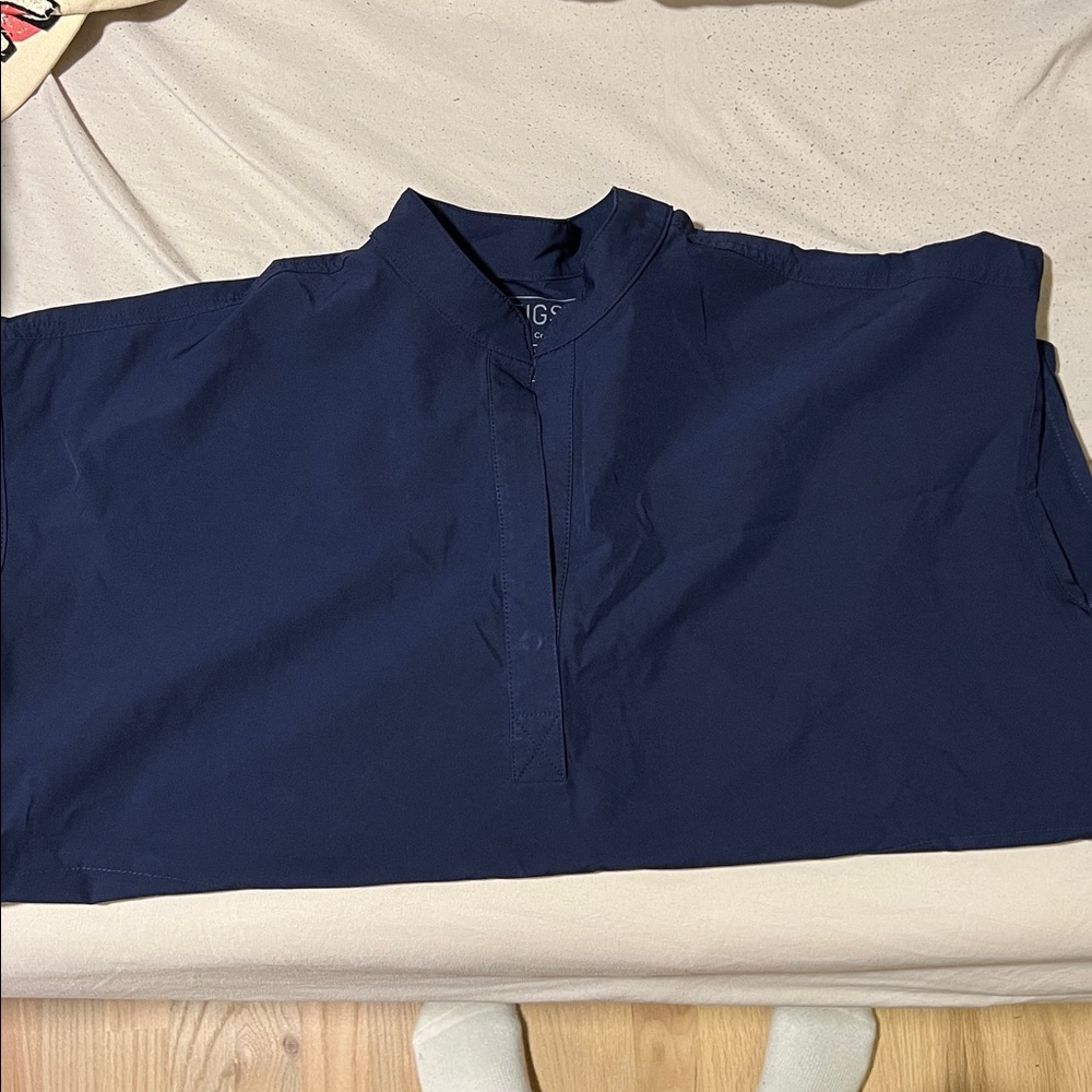 Figs Technical Collection Top in Deep Blue